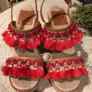 Tory Burch wedges size 7 1/2